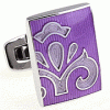 Purple Arras cufflinks