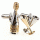 Champagne cufflinks