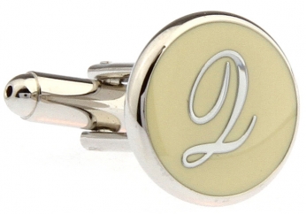 PERSONAL ALPHABET LETTER q CUFFLINKS - Click Image to Close