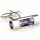 Purple sandglass cufflinks