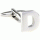 Bold letter D cufflinks