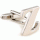 Slim letter Z cufflinks