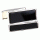 Black rectangle bars cufflinks