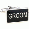 "GROOM" cufflinks