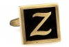 Egypt stylish letter Z cufflinks