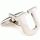 Slim letter U cufflinks