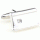 Smooth rectangle solid color cufflinks