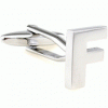 Bold letter F cufflinks