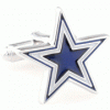 Blue nested star cufflinks