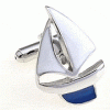 Sailing boat cufflinks