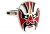 YANTAI opera mask cufflinks