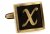Egypt stylish letter X cufflinks