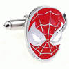 Spiderman head cufflinks