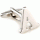 Slim letter A cufflinks