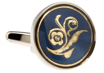 Powerful family and honorable nobility "Ⅸ"cufflinks - Click Image to Close
