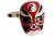 LANZHOU opera mask cufflinks