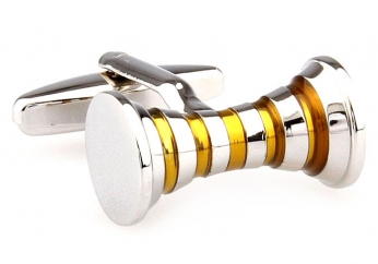 Golden sky city cufflinks - Click Image to Close