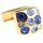Blue shining spots cufflinks