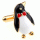Penguin wearing bow tie cufflnks