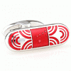 Red dipper cufflinks