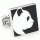 Panda lateral face cufflinks