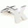 Bold letter K cufflinks