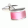 Arc pink opal cufflinks