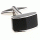 Black infrared cufflinks