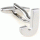 Bold letter J cufflinks