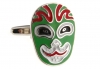 TUNXI opera mask cufflinks