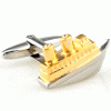 Tiantic ship cufflinks