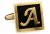 Egypt stylish letter A cufflinks