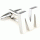 Bold letter M cufflinks