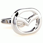 Mazda cufflinks - Click Image to Close