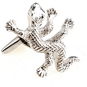 Lizard cufflinks