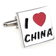 I love china cufflinks