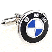 BMW sign cufflinks - Click Image to Close
