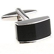 Black infrared cufflinks