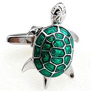 Turtle cufflnks