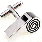 Whistle cufflinks