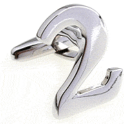 Number 2 cufflinks