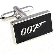 "007" gun cufflinks - Click Image to Close