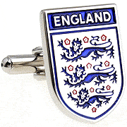 England badge cufflinks - Click Image to Close