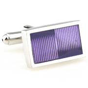 2 squares fade out purple stripes triangle cufflinks - Click Image to Close