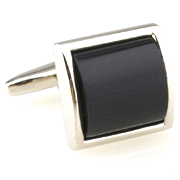 Bold square cufflinks