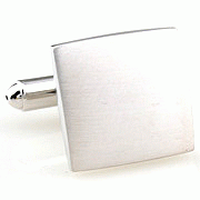 Matte square solid color cufflinks