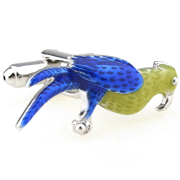 Parrot cufflinks - Click Image to Close