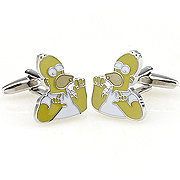 The Simpsons cufflinks