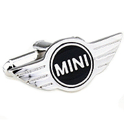Mini cooper sign cufflinks - Click Image to Close