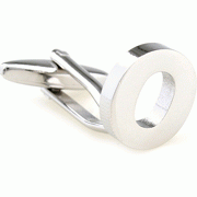 Bold letter O cufflinks - Click Image to Close